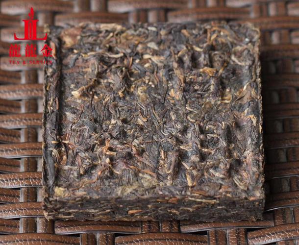 一手货源 古思茅普洱茶厂 普洱方砖 2008年 100g 口粮茶